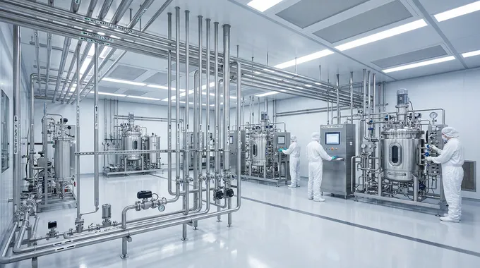 Ultra-clean biopharmaceutical laboratory