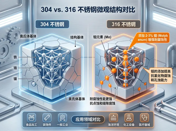 Microstructure difference